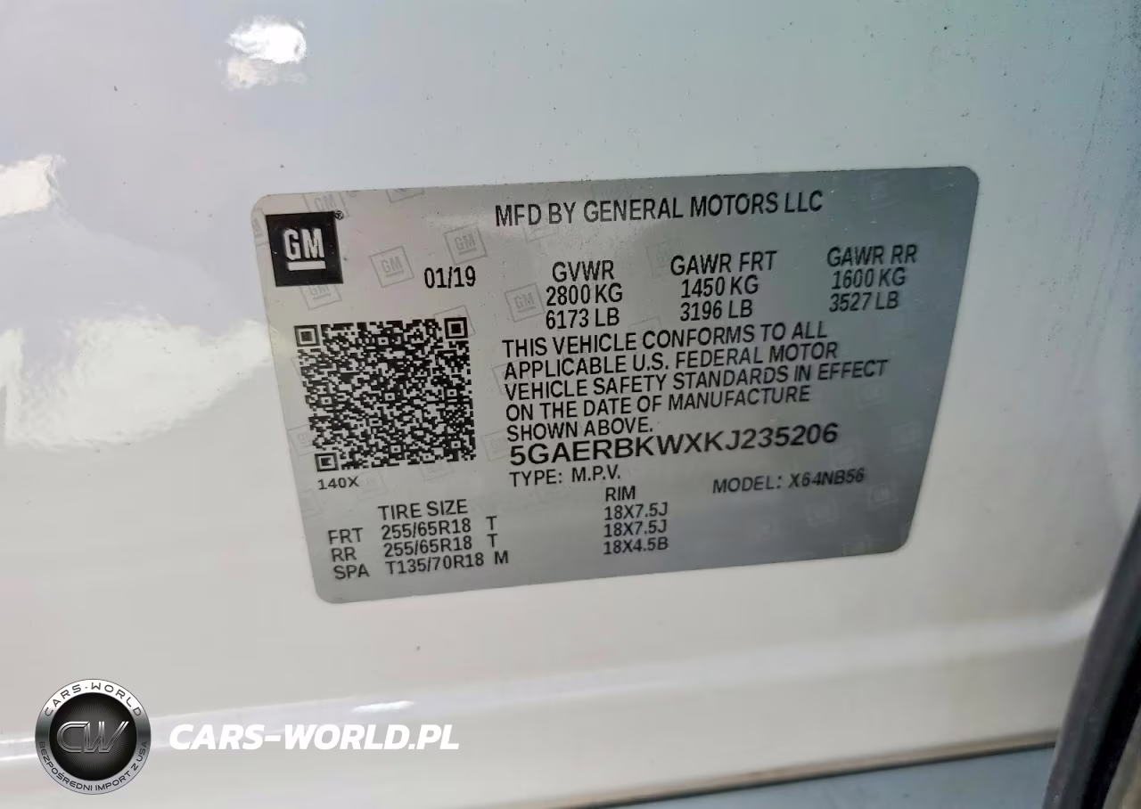 2019 Buick Enclave Essence VIN:5GAERBKWXKJ235206 - 13
