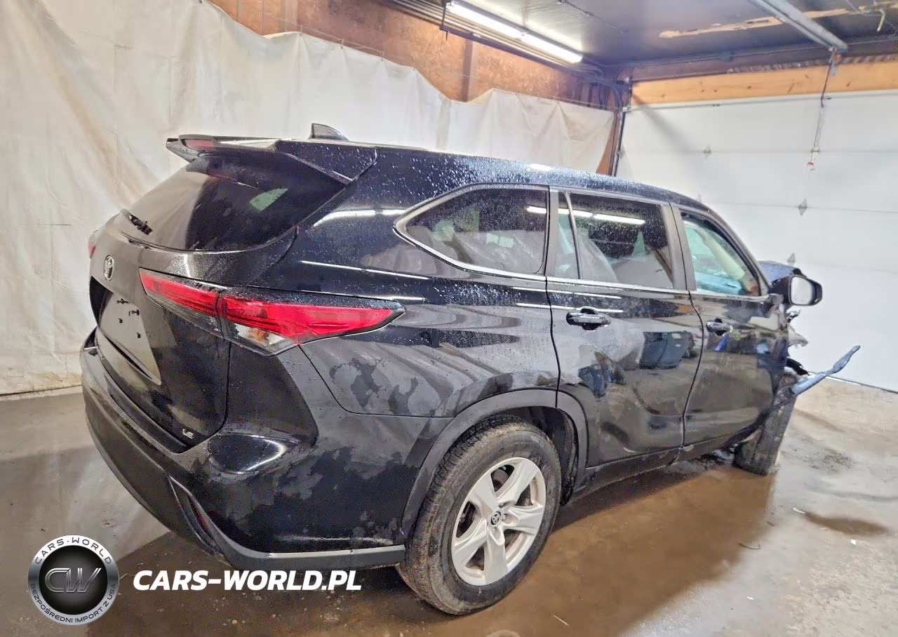 2023 Toyota Highlander Le VIN:5TDKDRAHXPS504309 - 3