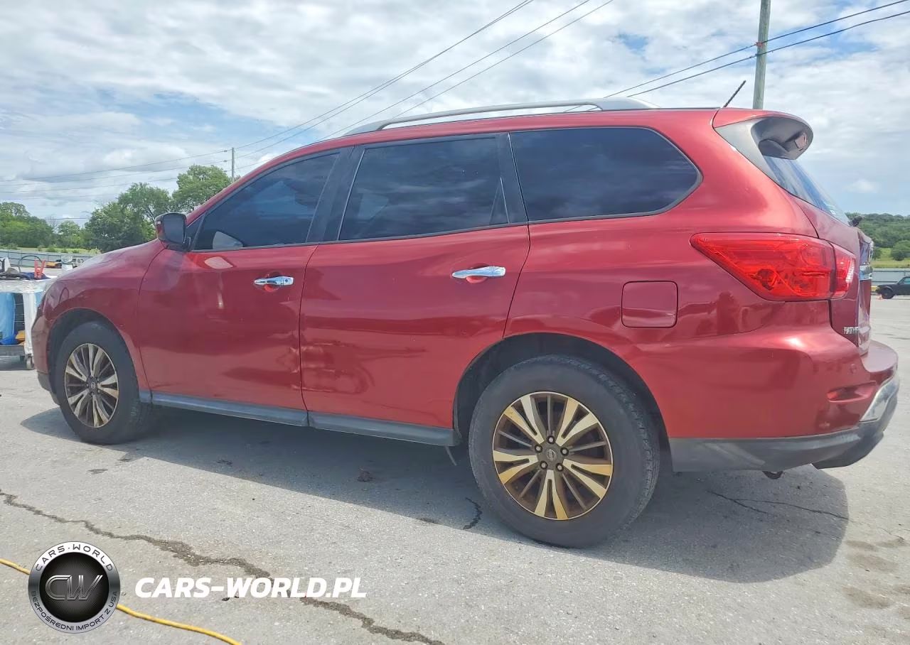 2017 Nissan Pathfinder Sv VIN:5N1DR2MN1HC672583 - 2
