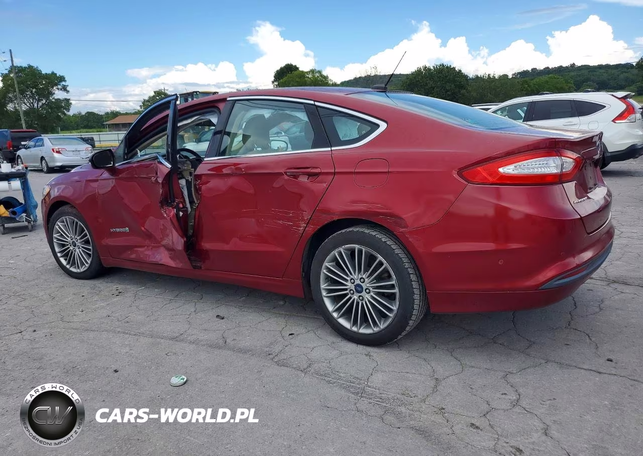 2013 Ford Fusion Se Hybrid VIN:3FA6P0LU9DR317632 - 2