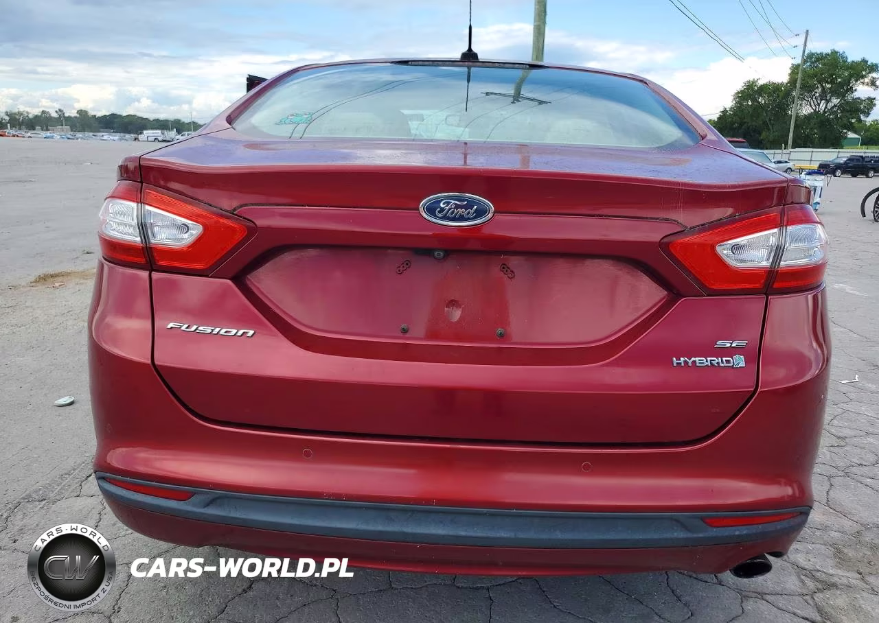 2013 Ford Fusion Se Hybrid VIN:3FA6P0LU9DR317632 - 6