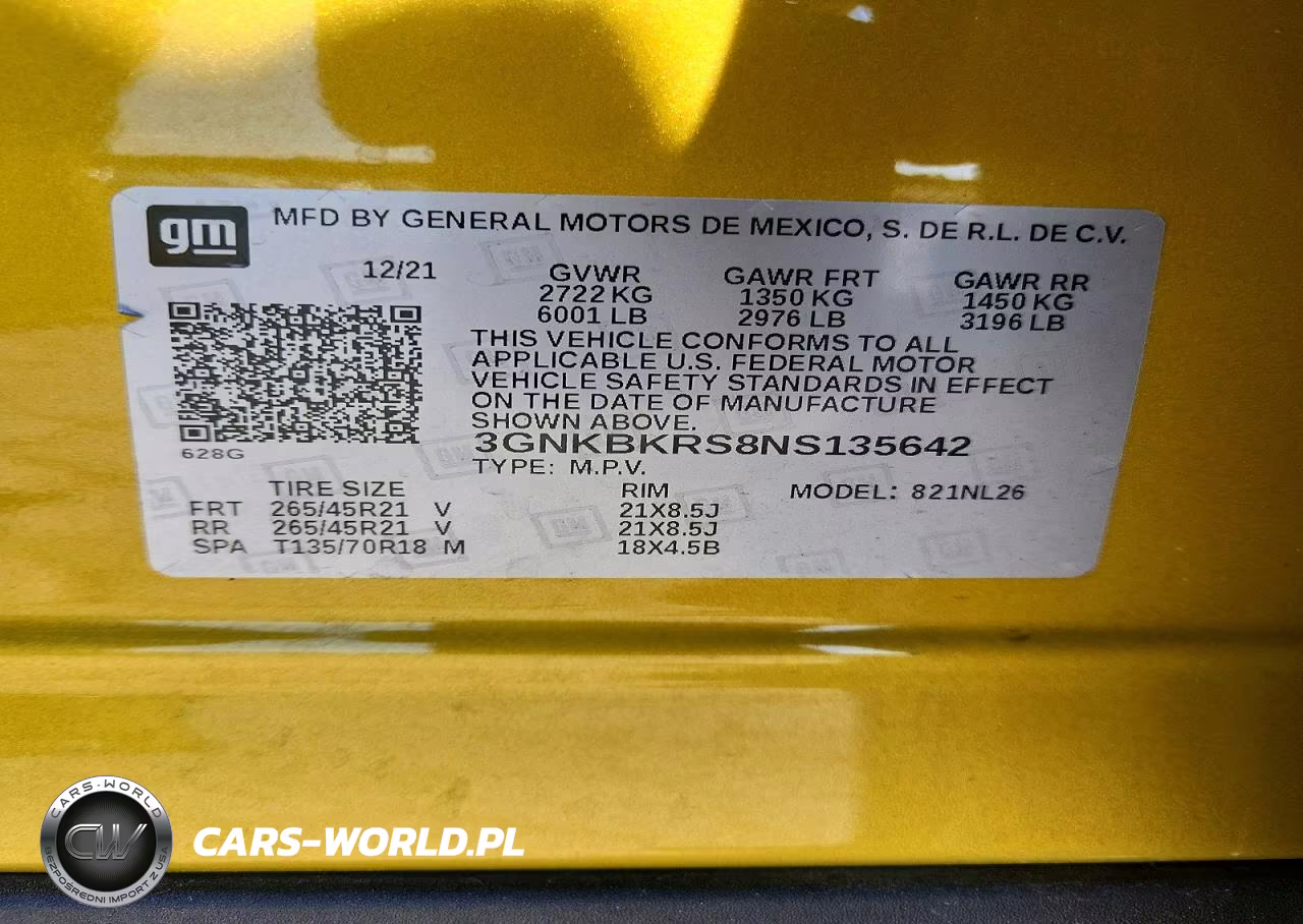 2022 Chevrolet Blazer Rs VIN:3GNKBKRS8NS135642 - 13