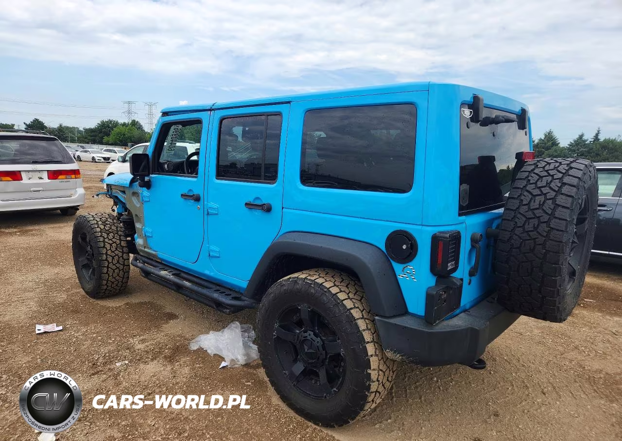 2017 Jeep Wrangler Unlimited Sport VIN:1C4BJWDG0HL609518 - 2