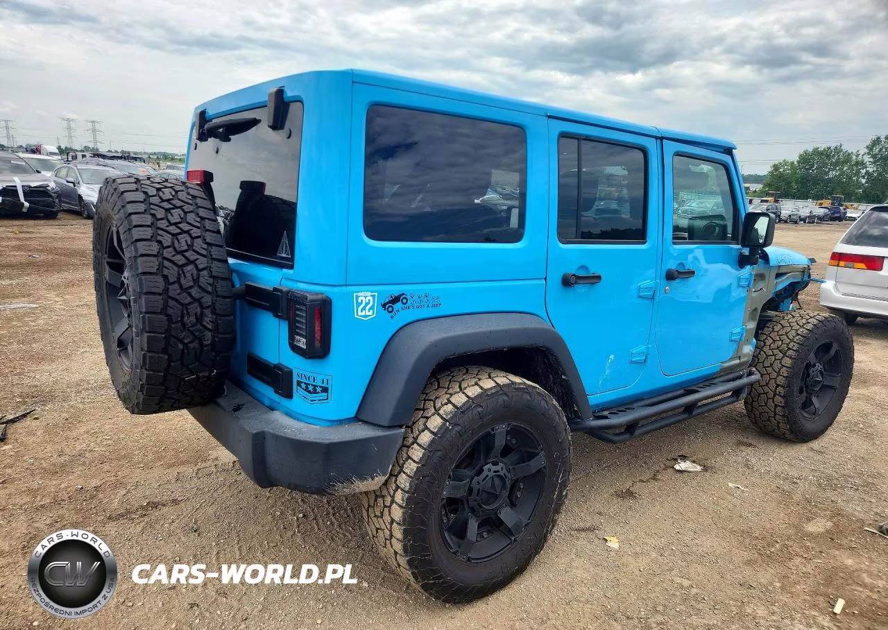 2017 Jeep Wrangler Unlimited Sport VIN:1C4BJWDG0HL609518 - 3