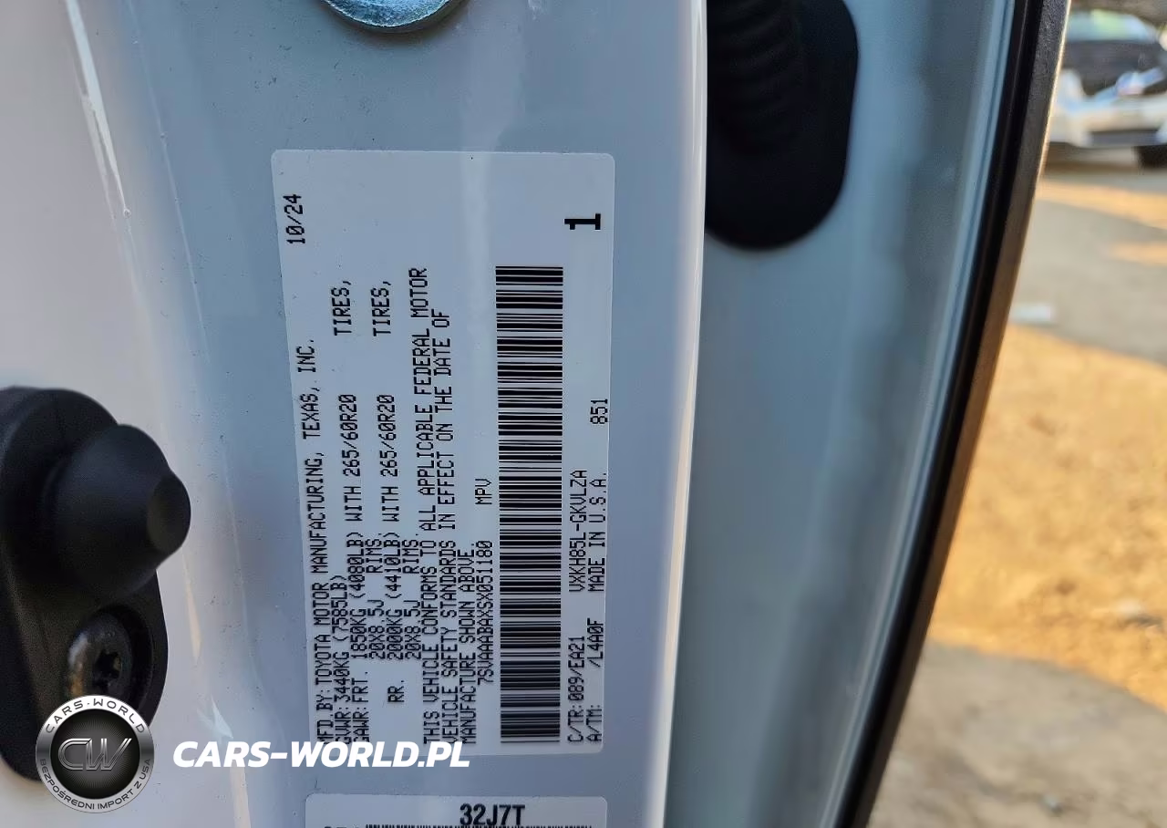 2025 Toyota Sequoia Limited VIN:7SVAAABAXSX051180 - 13