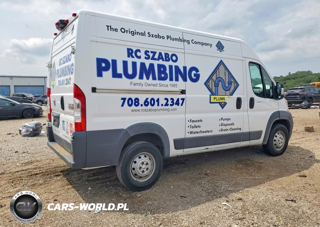 2018 Ram Promaster 2500 2500 High VIN:3C6TRVCG2JE112727 - 3