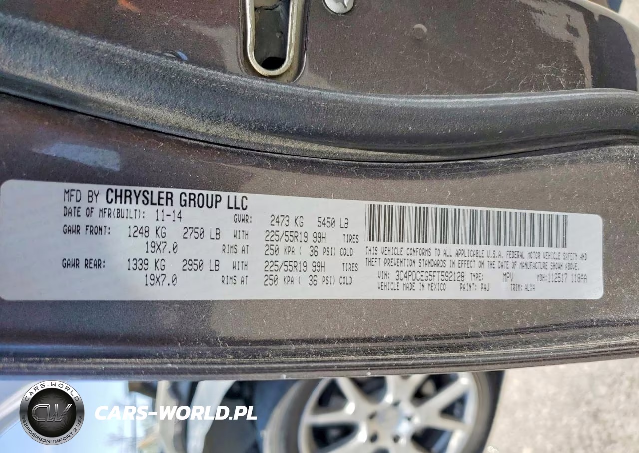2015 Dodge Journey R-T VIN:3C4PDCEG5FT592128 - 14