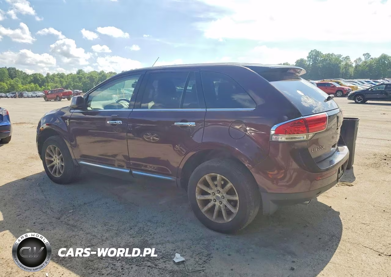 2011 Lincoln Mkx VIN:2LMDJ8JKXBBJ13484 - 2