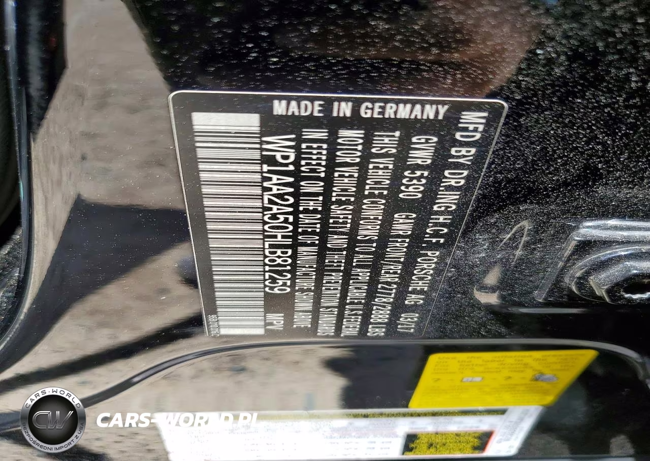 2017 Porsche Macan VIN:WP1AA2A50HLB81259 - 13