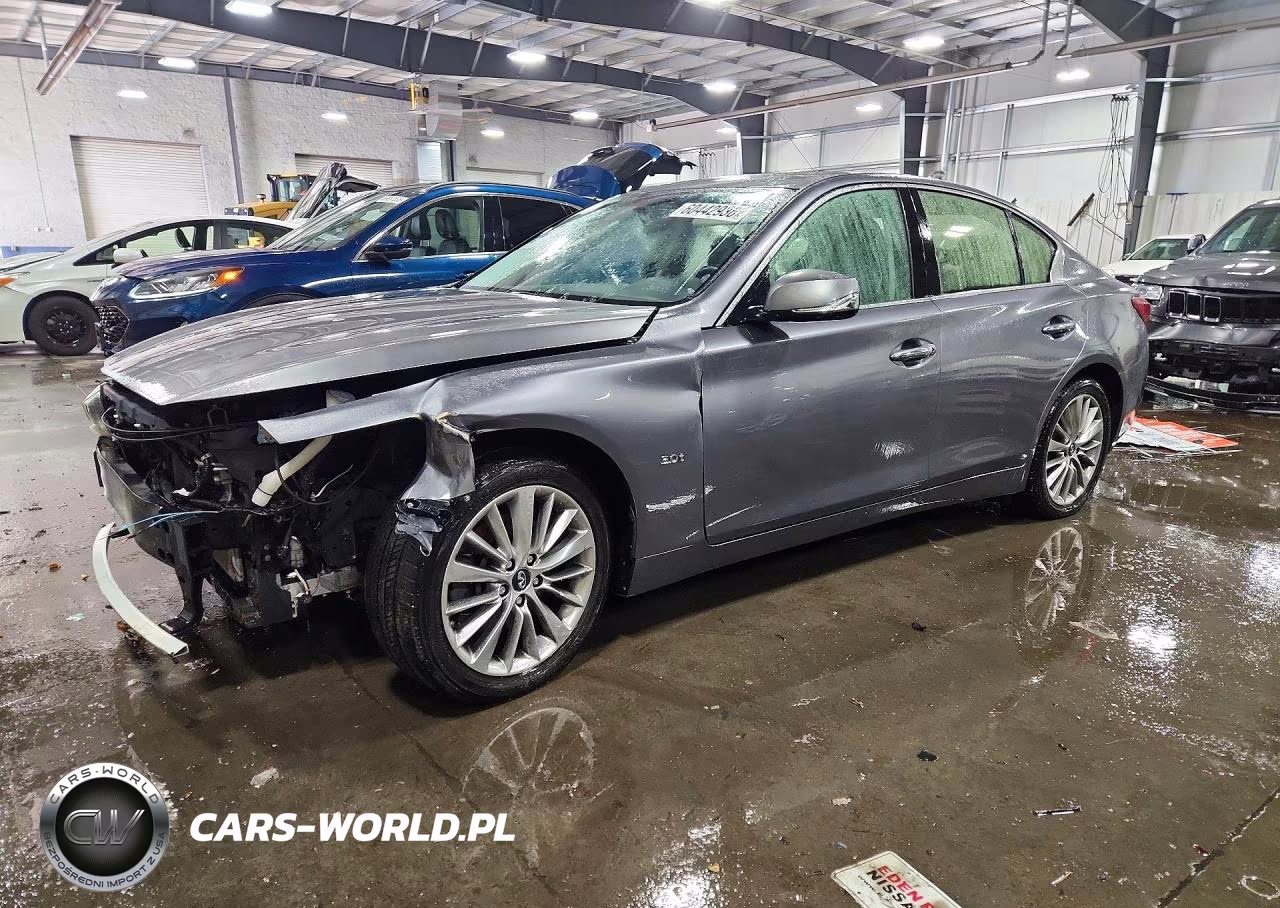 2018 Infiniti Q50 3.0T Luxe VIN:JN1EV7AR2JM443003 - 1
