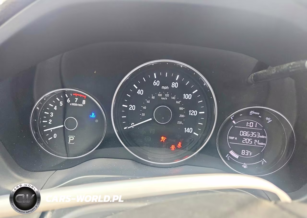 2021 Honda Hr-V Sport VIN:3CZRU6H1XMM753804 - 9