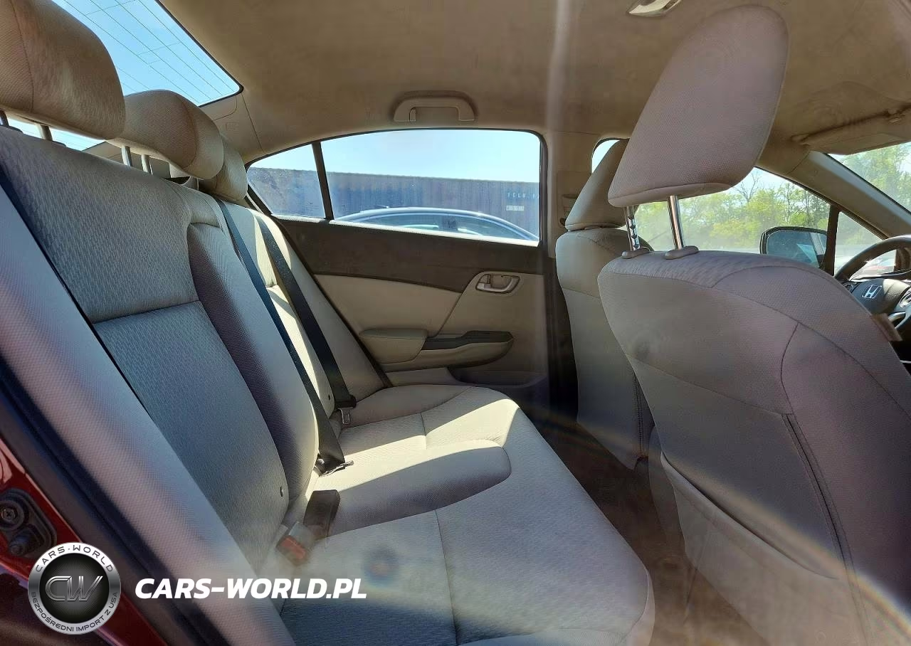 2015 Honda Civic Lx VIN:19XFB2F53FE110818 - 10
