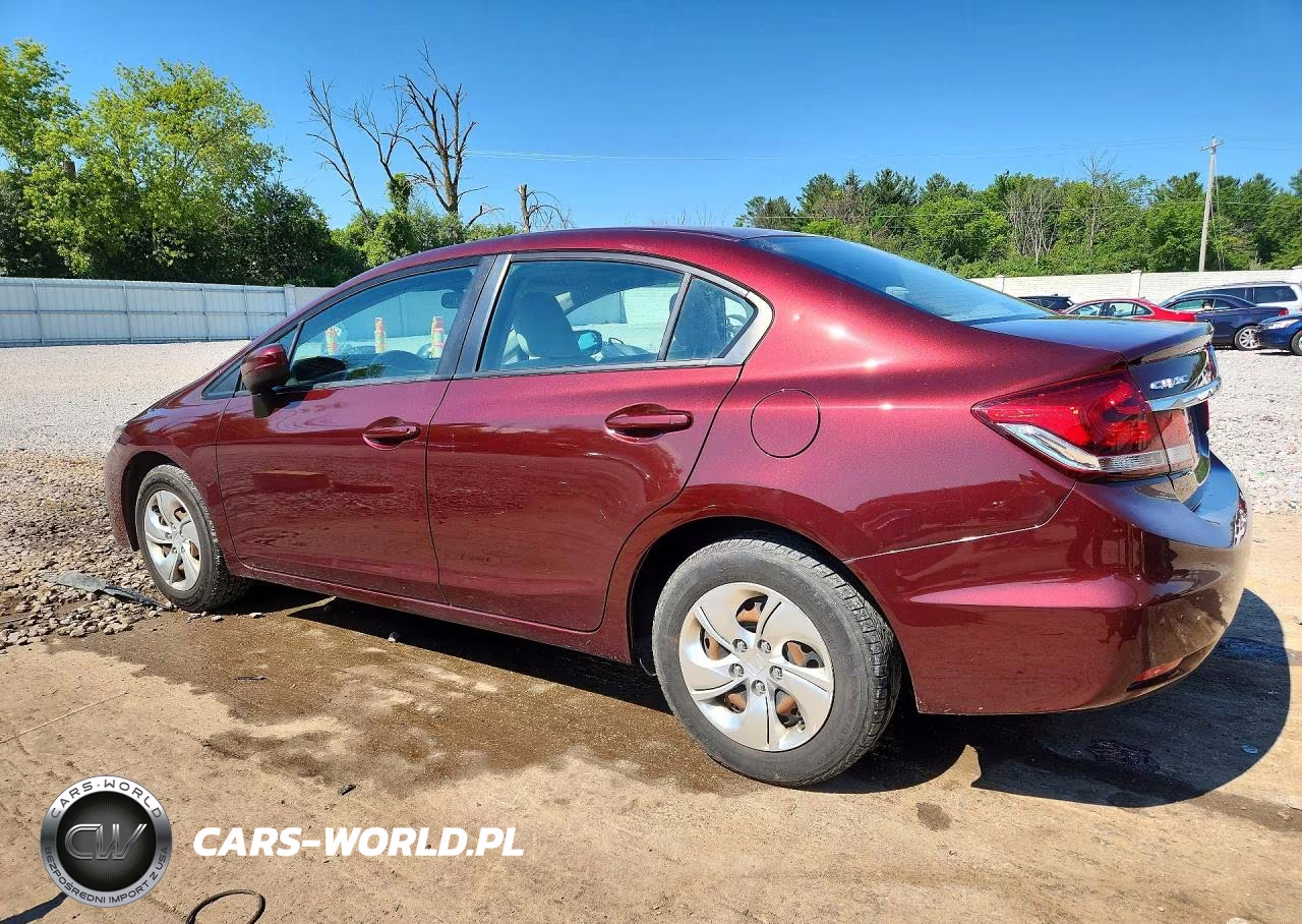 2015 Honda Civic Lx VIN:19XFB2F53FE110818 - 2