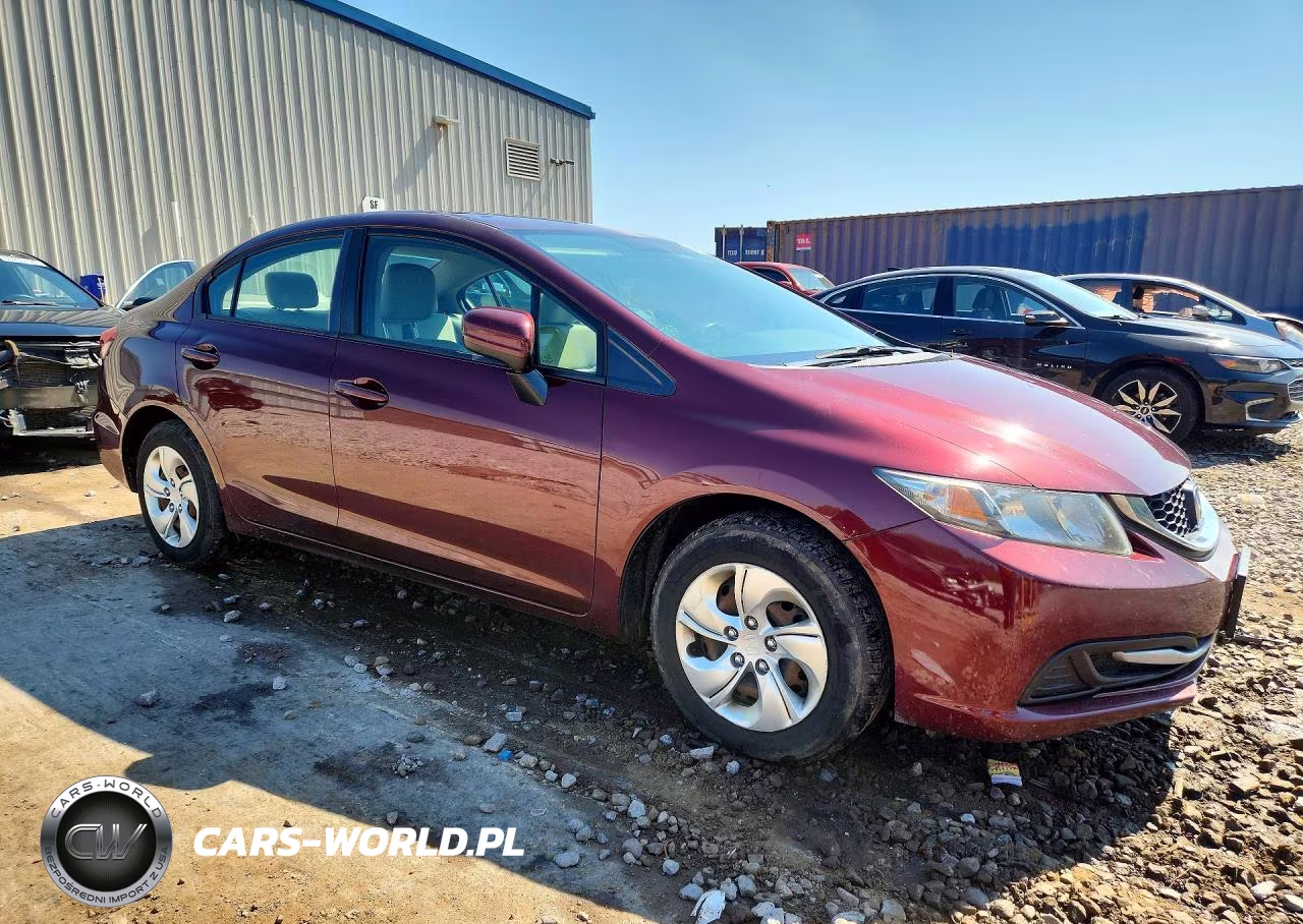 2015 Honda Civic Lx VIN:19XFB2F53FE110818 - 4