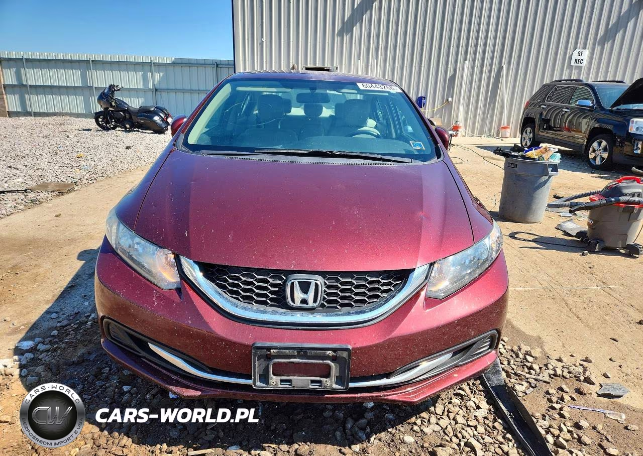 2015 Honda Civic Lx VIN:19XFB2F53FE110818 - 5