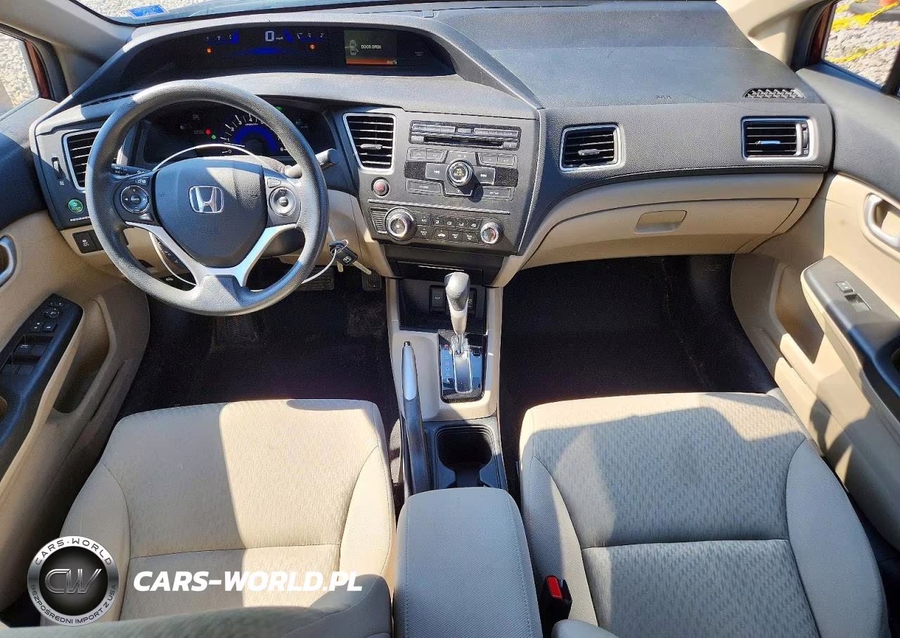 2015 Honda Civic Lx VIN:19XFB2F53FE110818 - 8