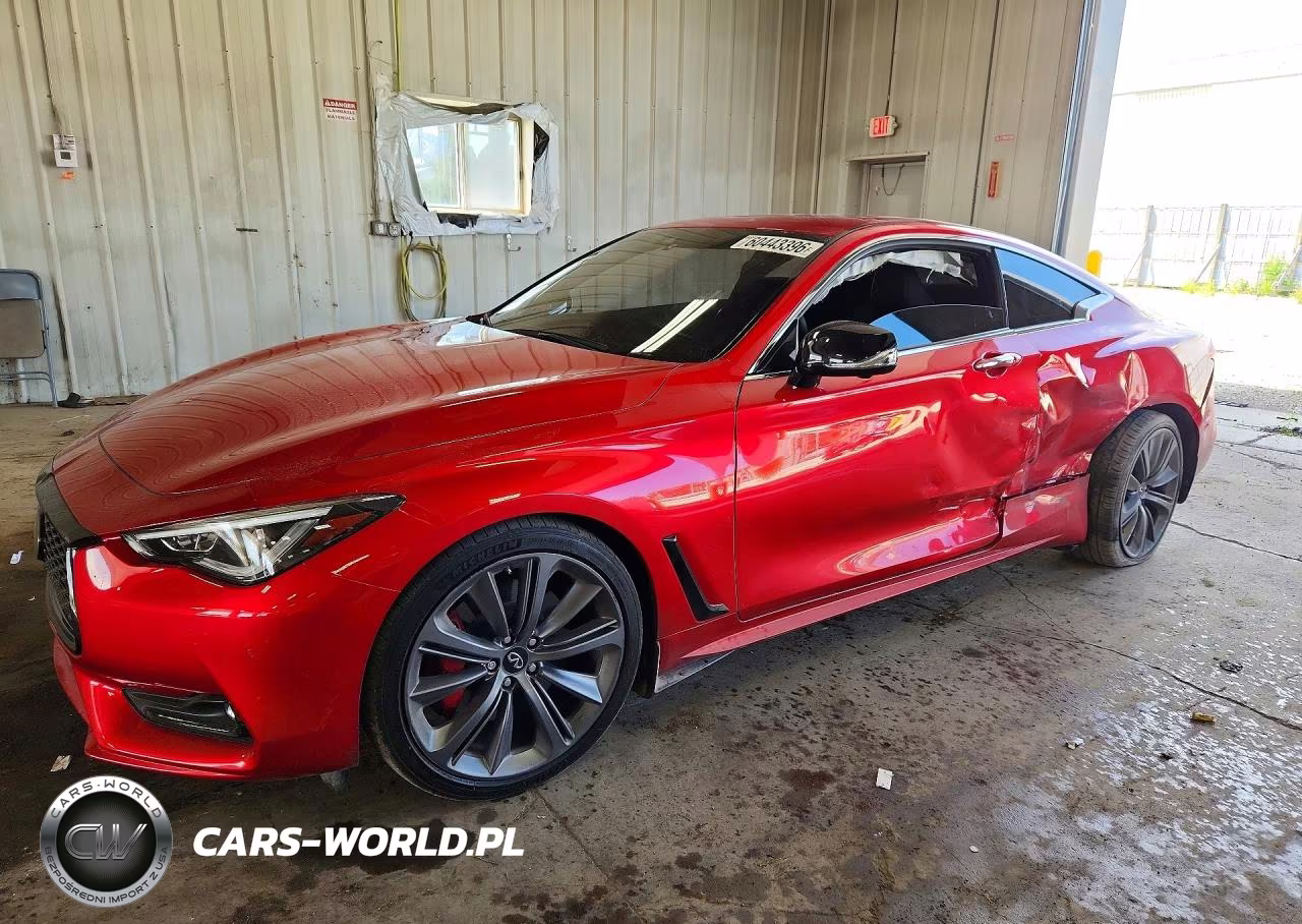 2021 Infiniti Q60 Red Sport 400