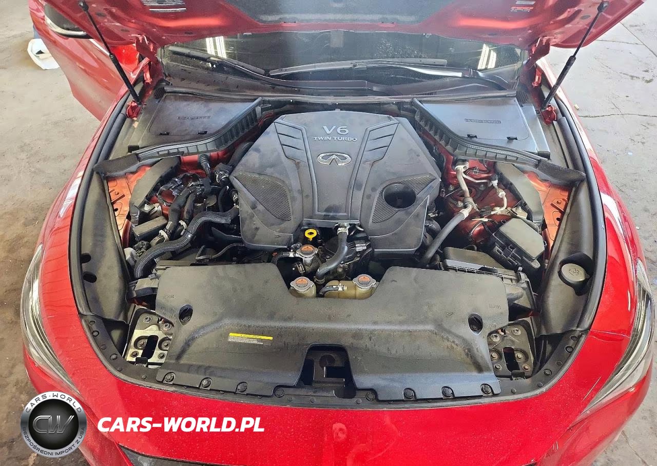 2021 Infiniti Q60 Red Sport 400 VIN:JN1FV7LL3MM560557 - 11