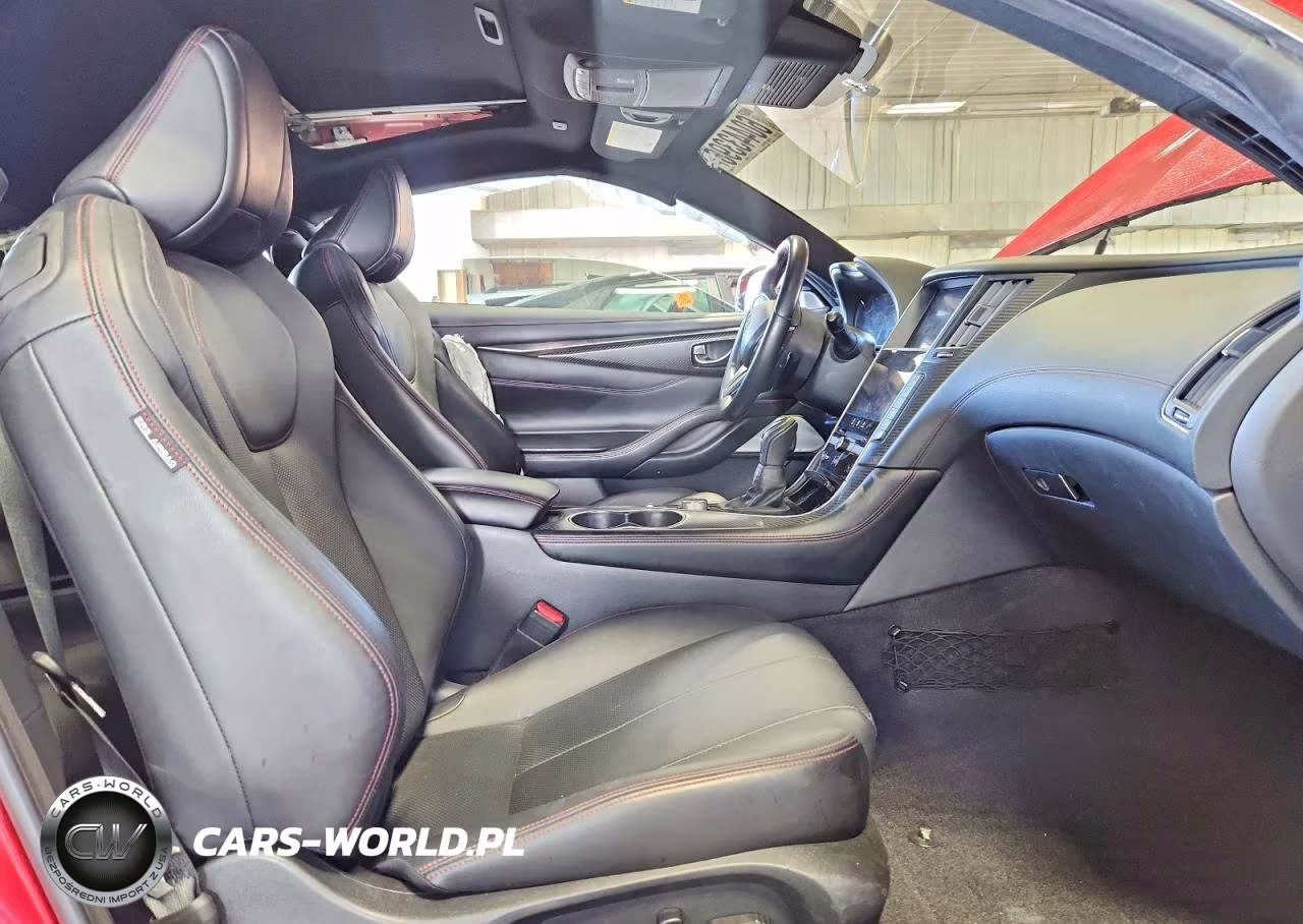 2021 Infiniti Q60 Red Sport 400 VIN:JN1FV7LL3MM560557 - 7