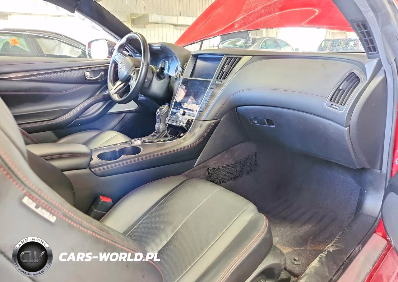 2021 Infiniti Q60 Red Sport 400 VIN:JN1FV7LL3MM560557 - 8