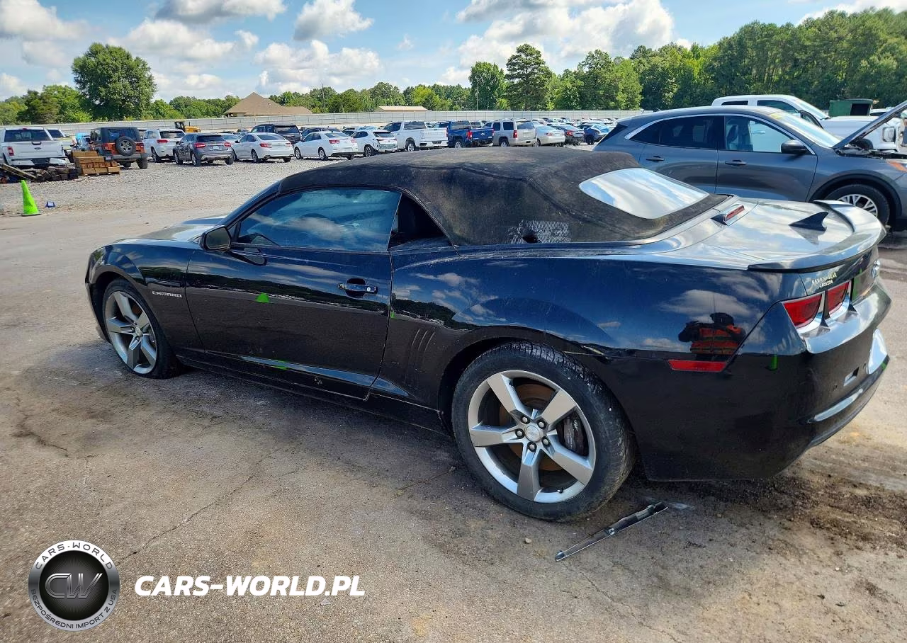 2012 Chevrolet Camaro 2Ss VIN:2G1FK3DJ5C9137303 - 2