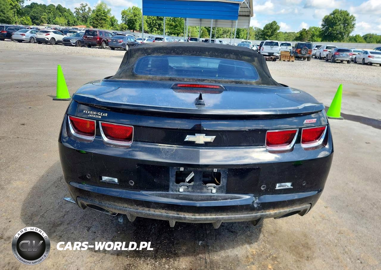 2012 Chevrolet Camaro 2Ss VIN:2G1FK3DJ5C9137303 - 6
