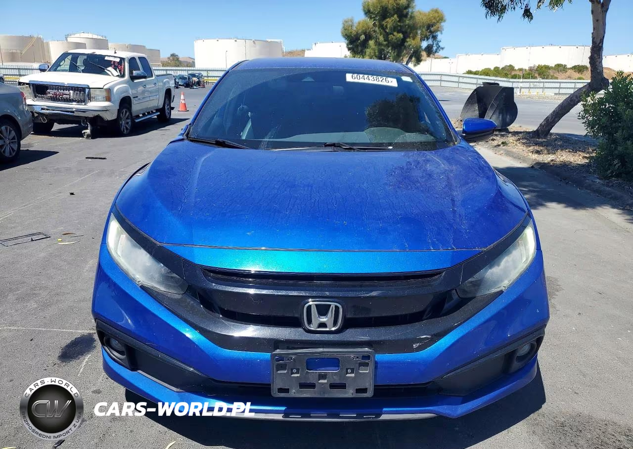 2019 Honda Civic Sport VIN:2HGFC2F81KH586265 - 5