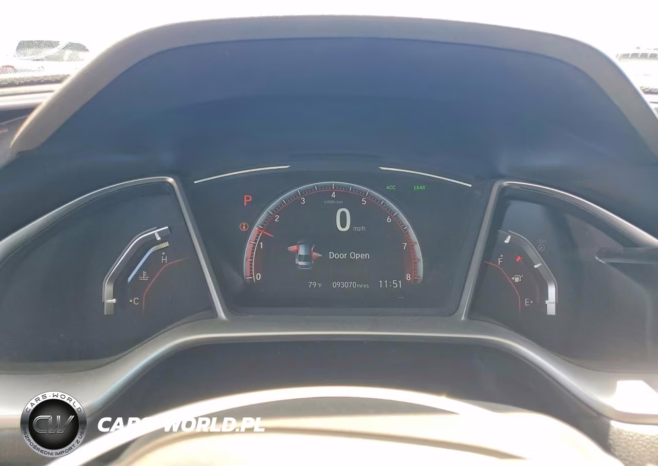 2019 Honda Civic Sport VIN:2HGFC2F81KH586265 - 9