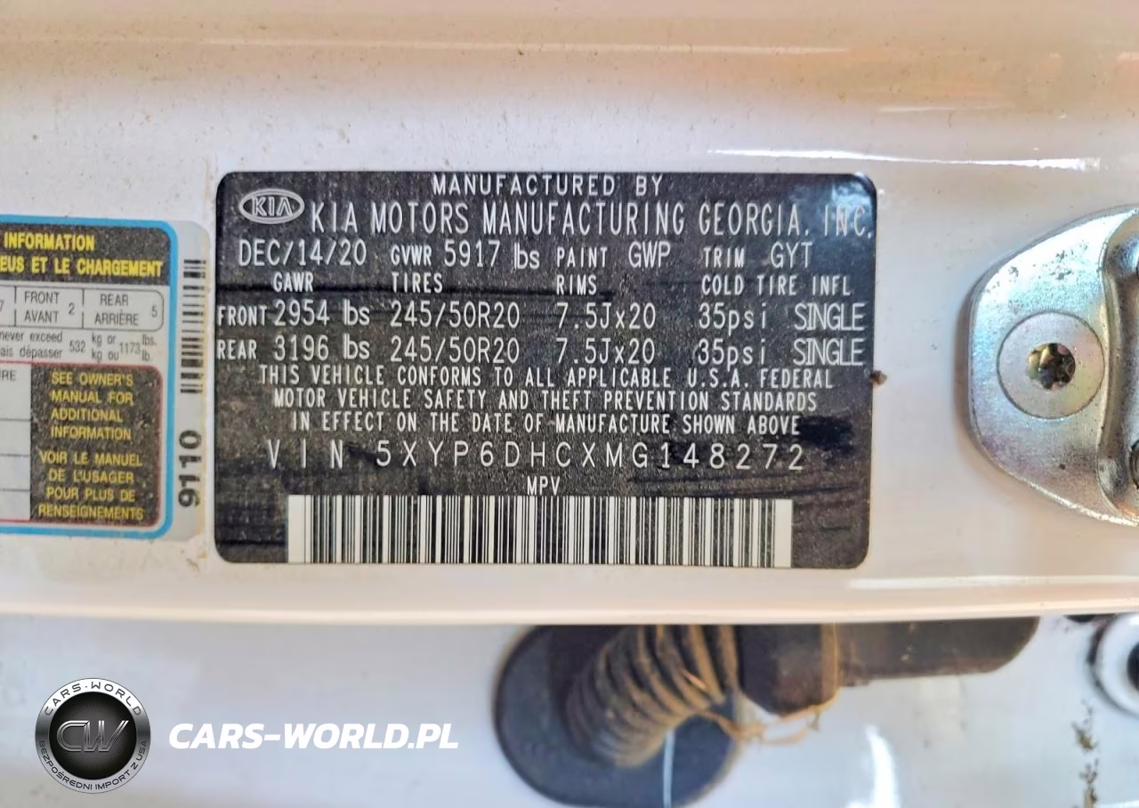 2021 Kia Telluride S VIN:5XYP6DHCXMG148272 - 13