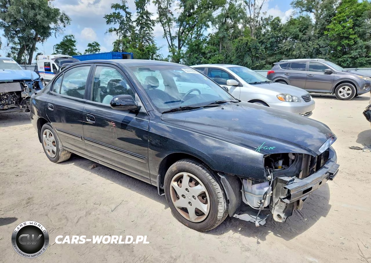 2005 Hyundai Elantra Gls VIN:KMHDN46D35U072360 - 4