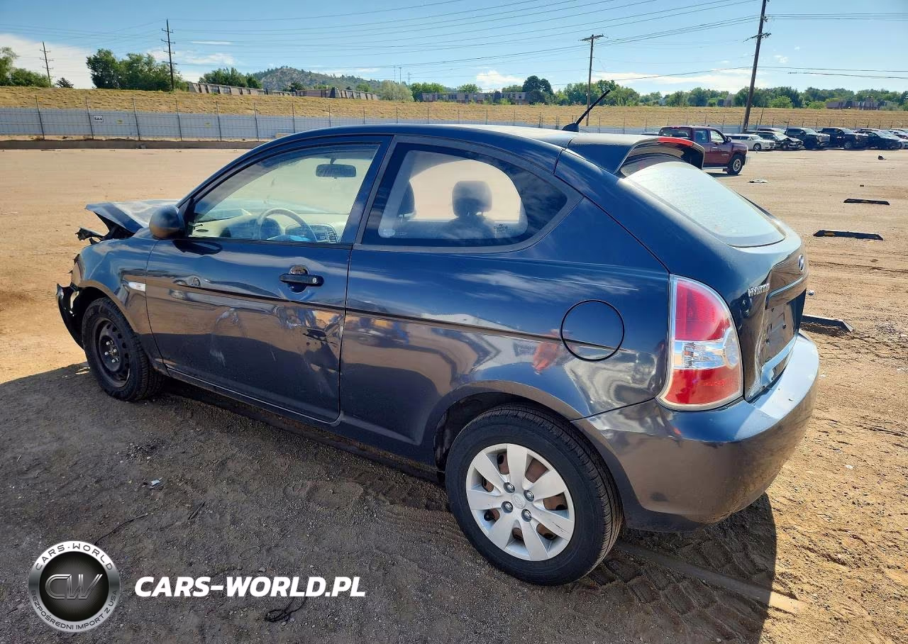 2008 Hyundai Accent Gs VIN:KMHCM36C98U060668 - 2