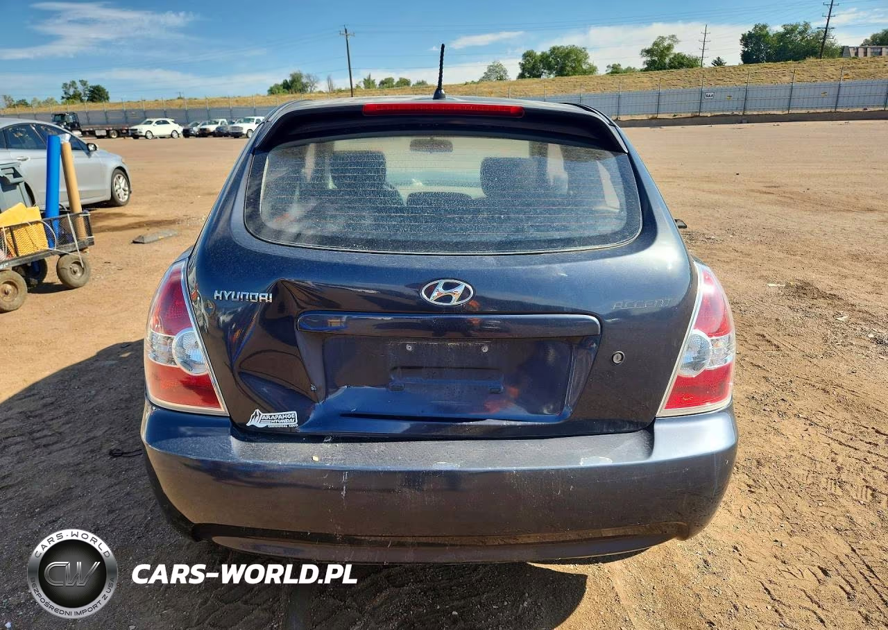 2008 Hyundai Accent Gs VIN:KMHCM36C98U060668 - 6