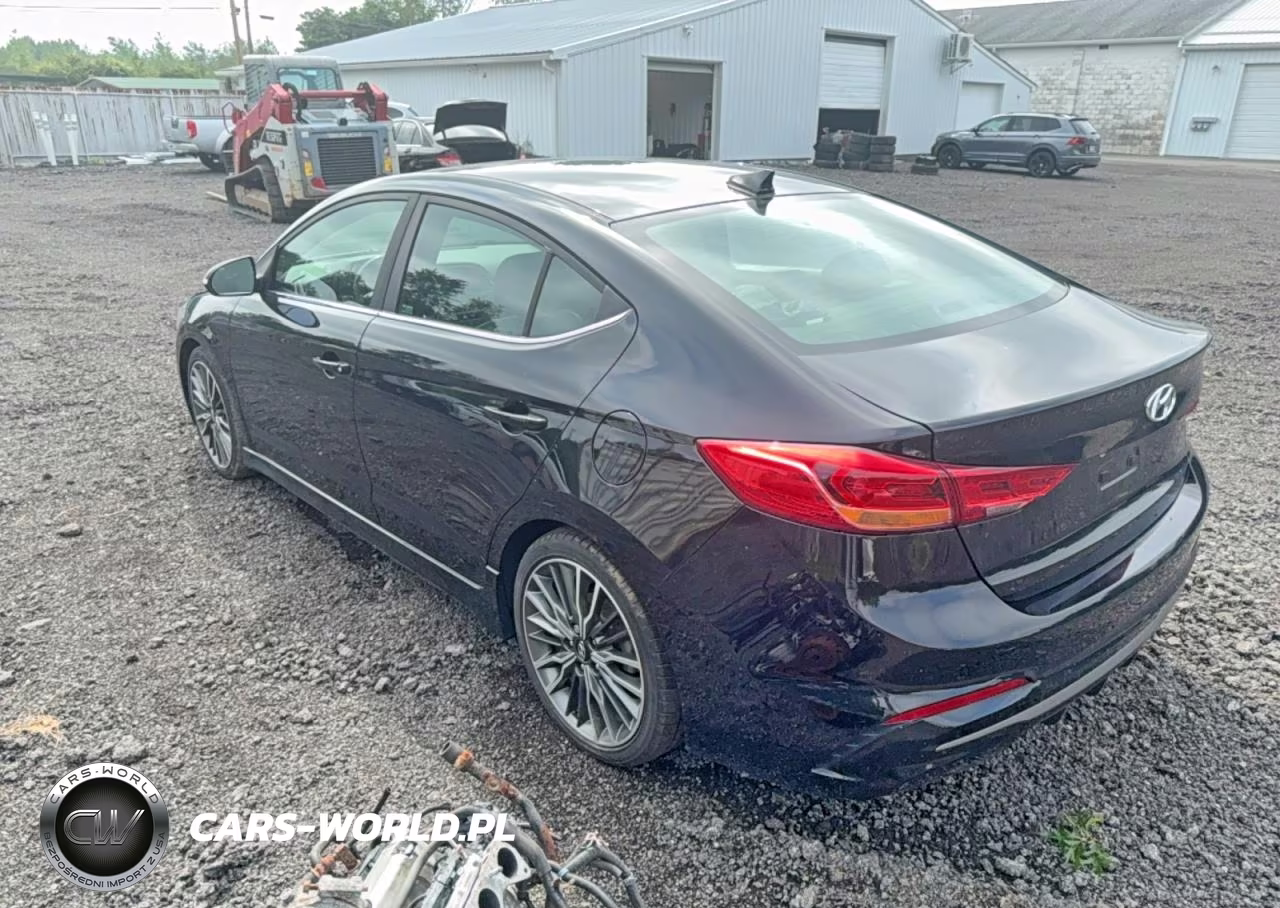 2018 Hyundai Elantra Sport VIN:KMHD04LB1JU684892 - 3