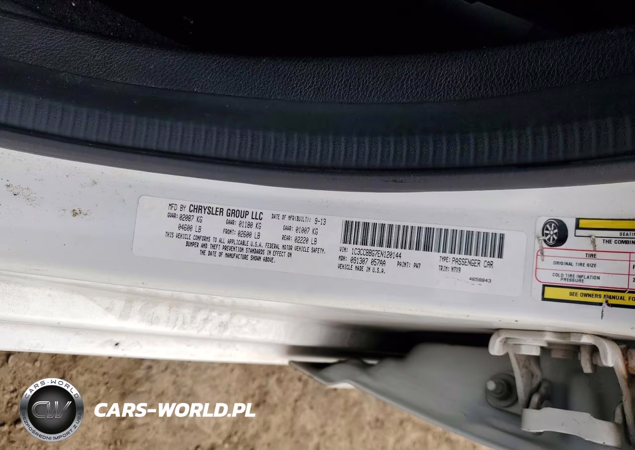 2014 Chrysler 200 Touring VIN:1C3CCBBG7EN120144 - 12