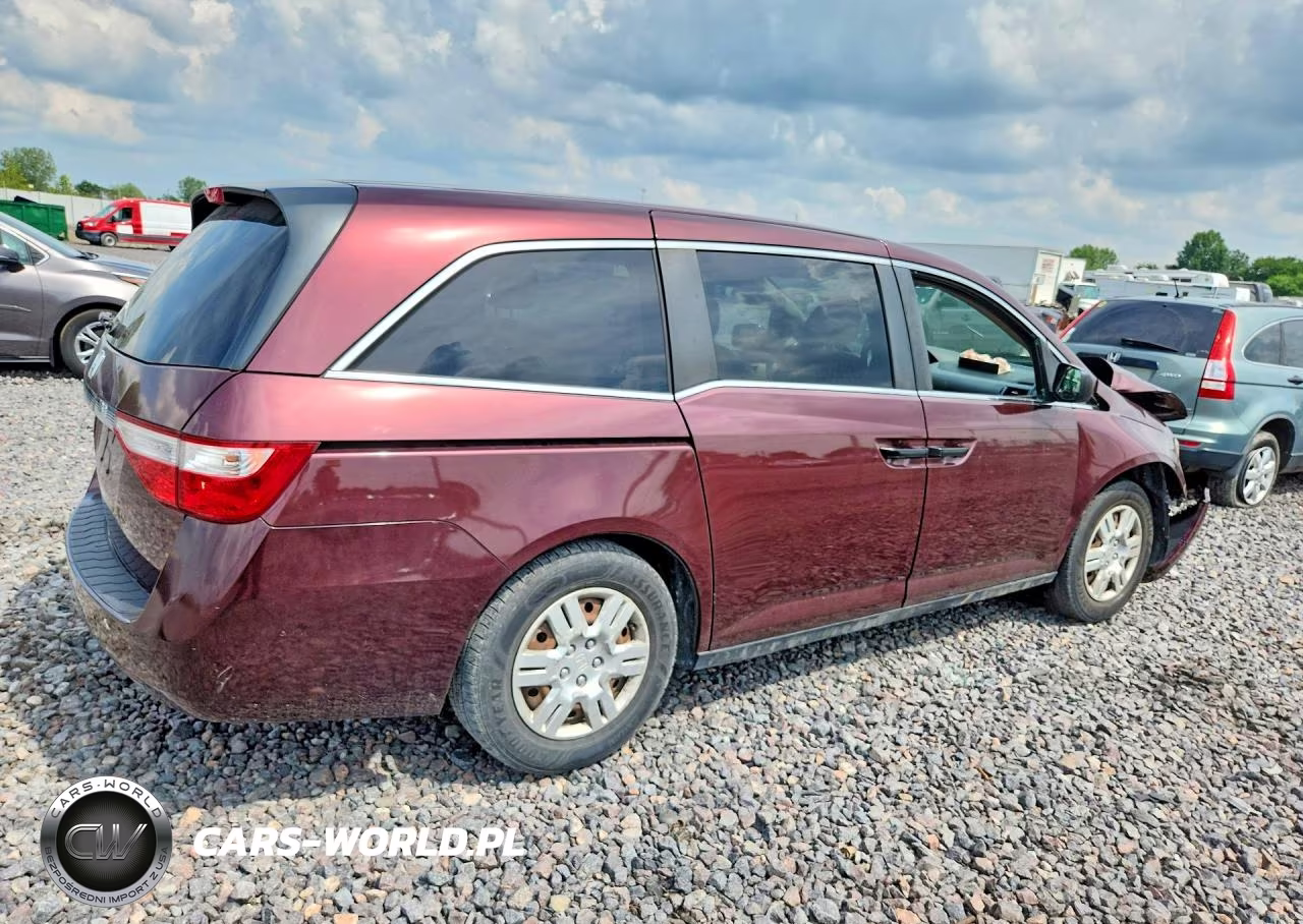 2012 Honda Odyssey Lx VIN:5FNRL5H29CB072662 - 3
