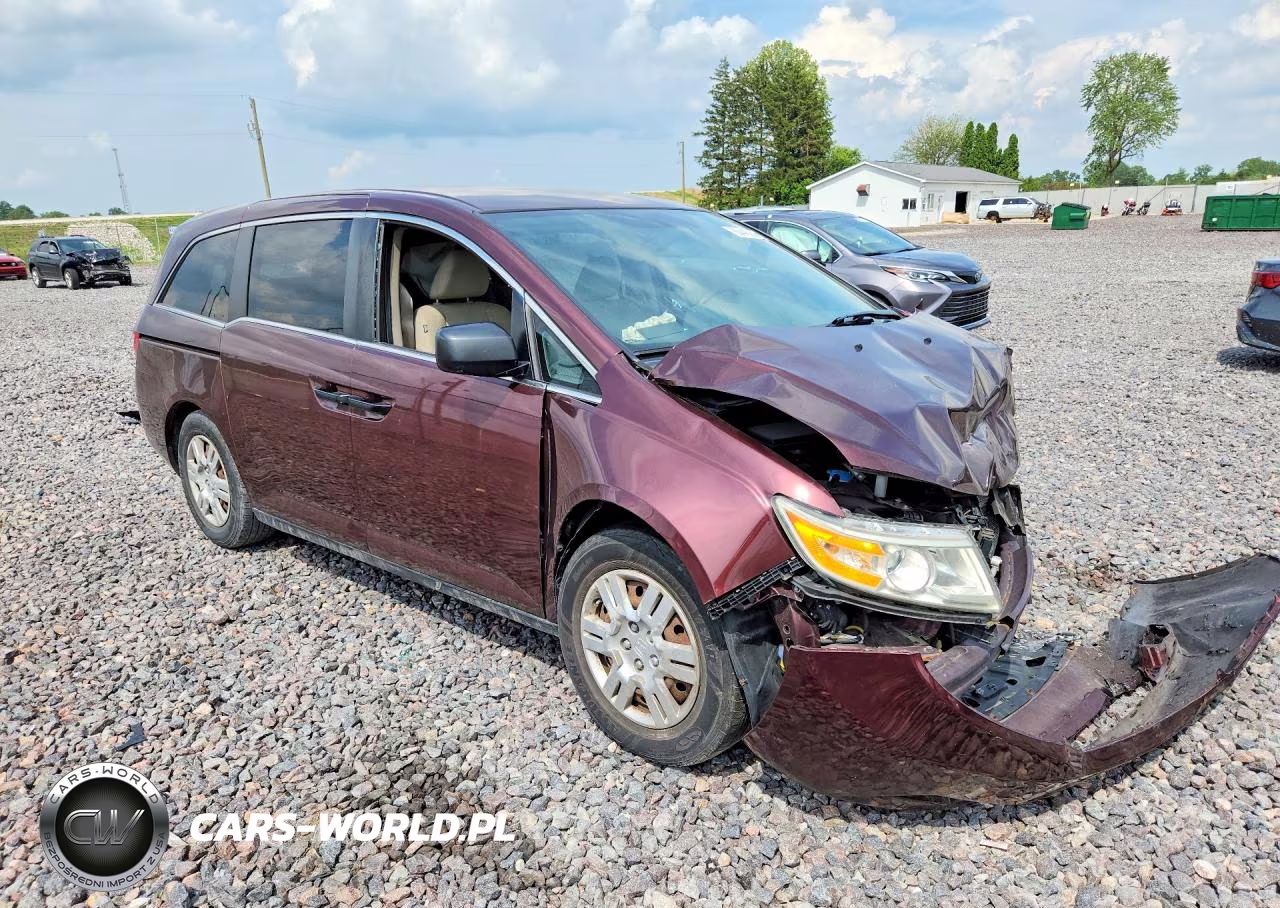 2012 Honda Odyssey Lx VIN:5FNRL5H29CB072662 - 4