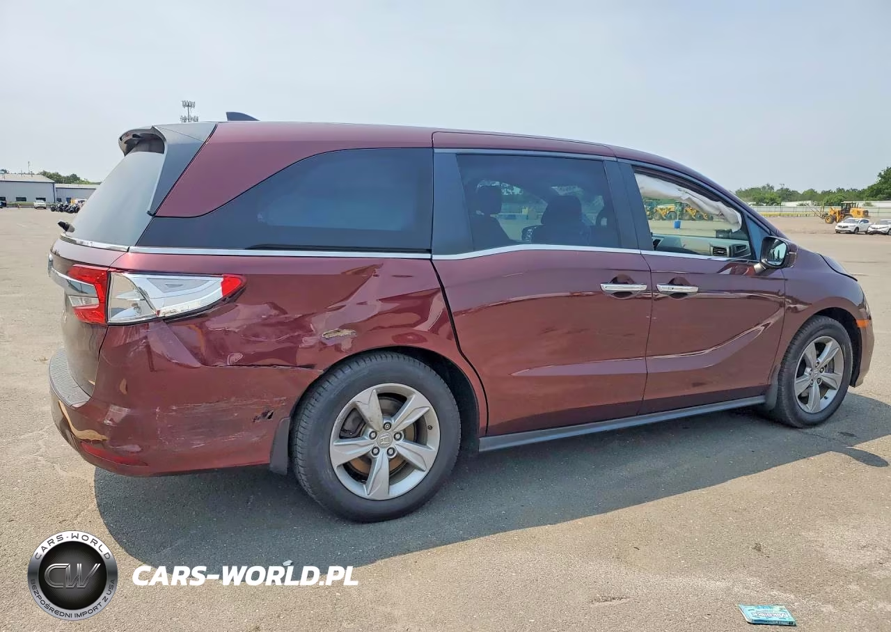 2019 Honda Odyssey Exl VIN:5FNRL6H77KB103231 - 3
