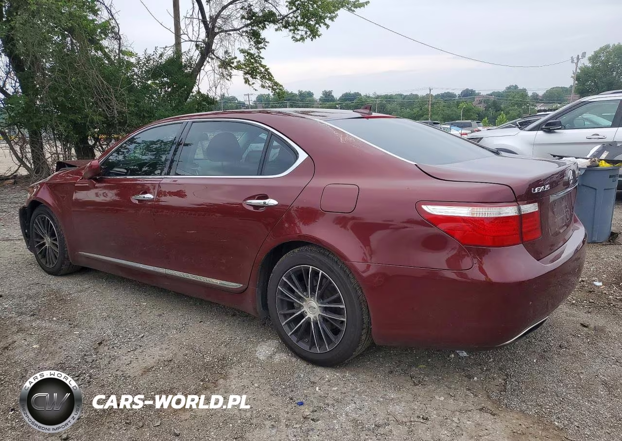 2008 Lexus Ls 460L VIN:JTHGL46F385022337 - 2