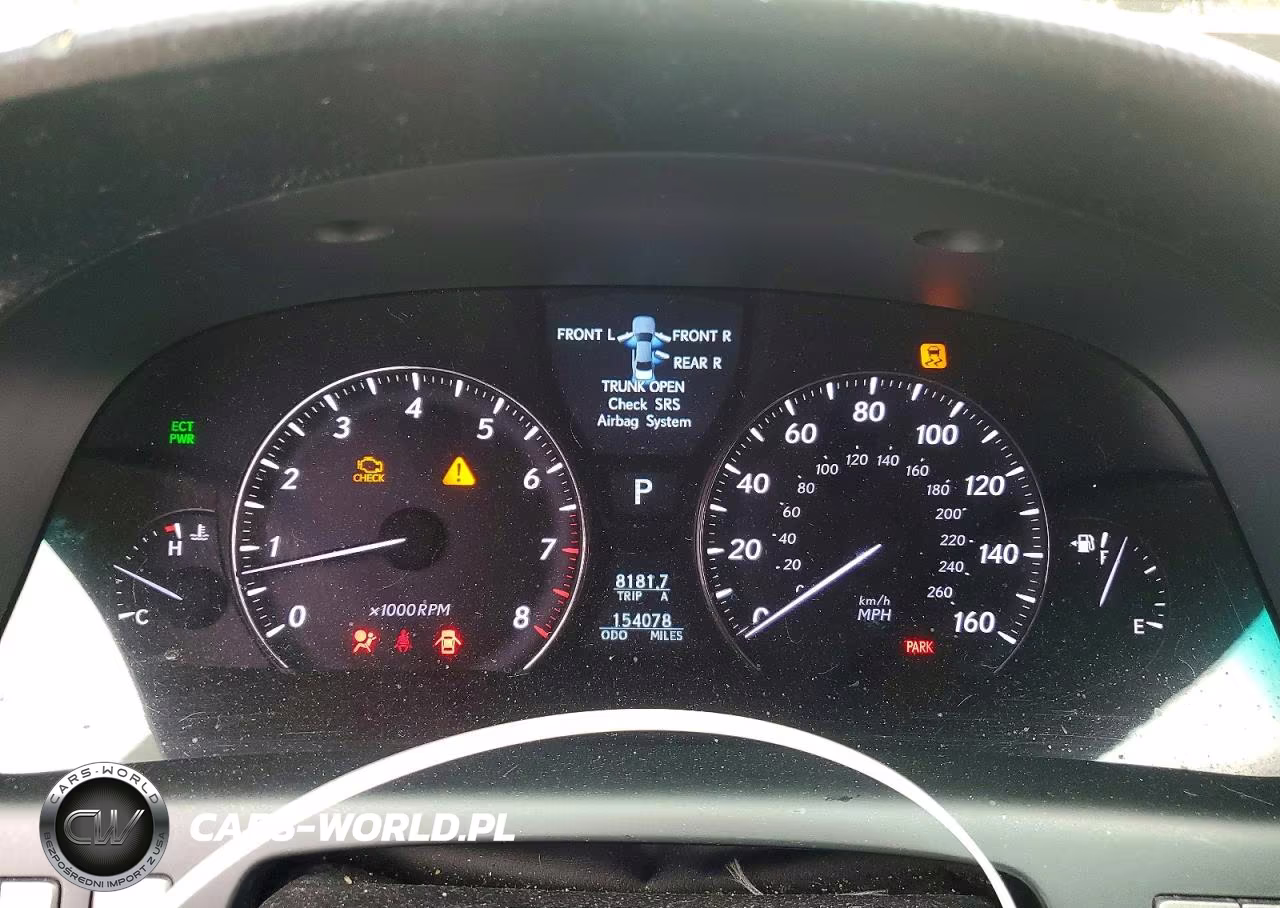 2008 Lexus Ls 460L VIN:JTHGL46F385022337 - 9