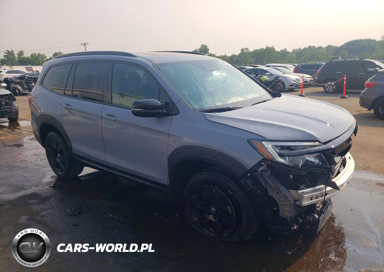 2022 Honda Pilot Trailsport VIN:5FNYF6H81NB074132 - 4