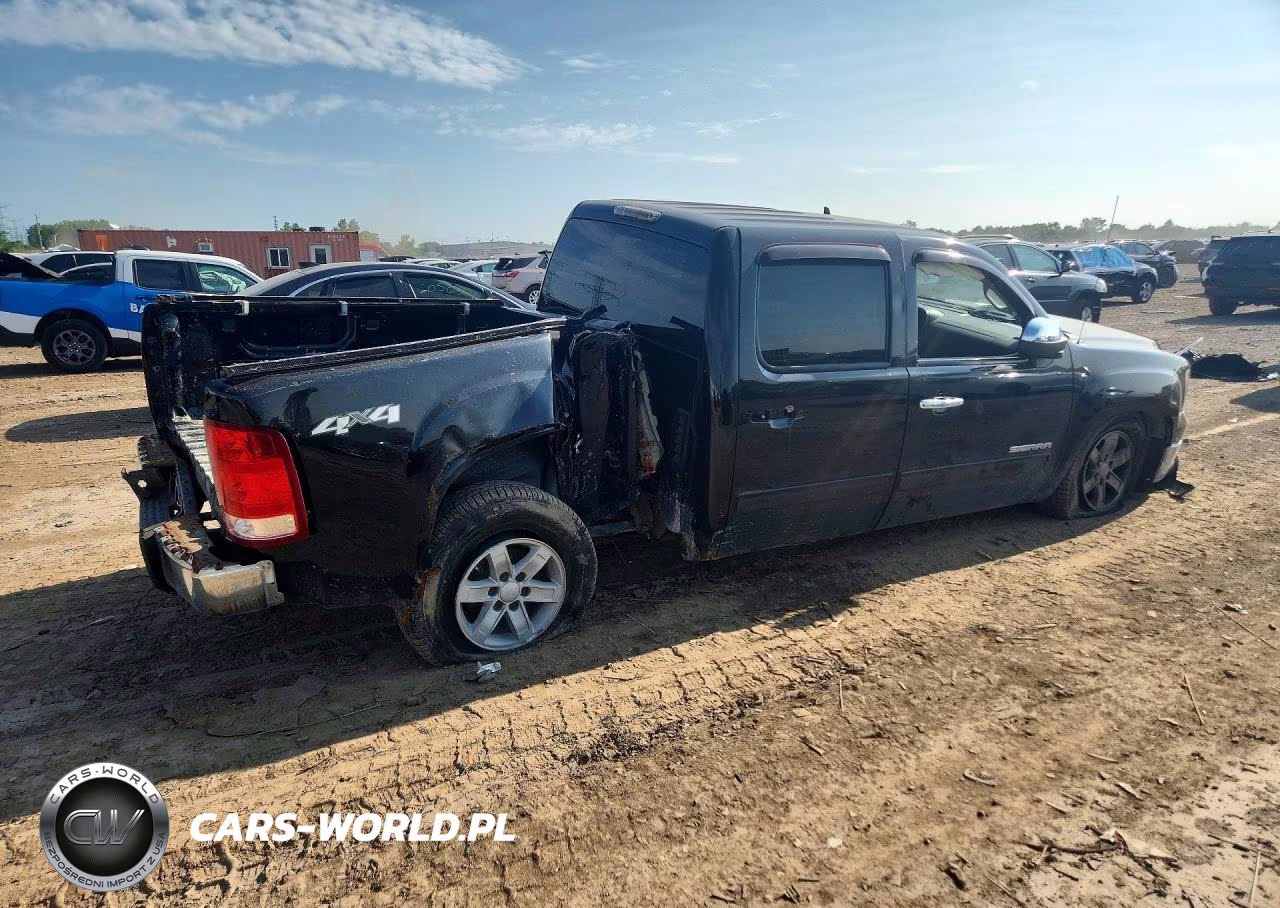 2012 GMC Sierra K1500 Sle VIN:3GTP2VE75CG291817 - 3