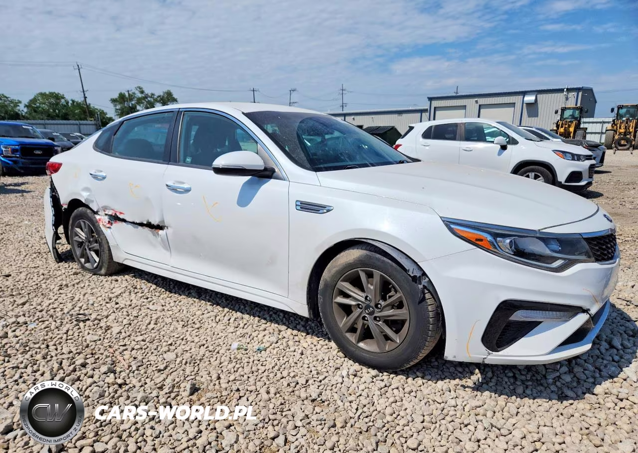 2019 Kia Optima Lx VIN:5XXGT4L37KG346115 - 4