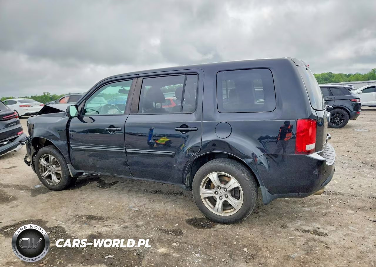 2013 Honda Pilot Exl VIN:5FNYF4H66DB060566 - 2