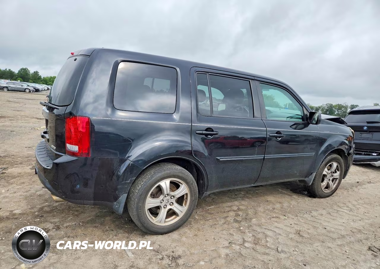 2013 Honda Pilot Exl VIN:5FNYF4H66DB060566 - 3