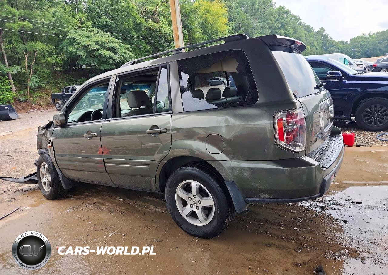 2006 Honda Pilot Ex VIN:5FNYF18616B017545 - 2