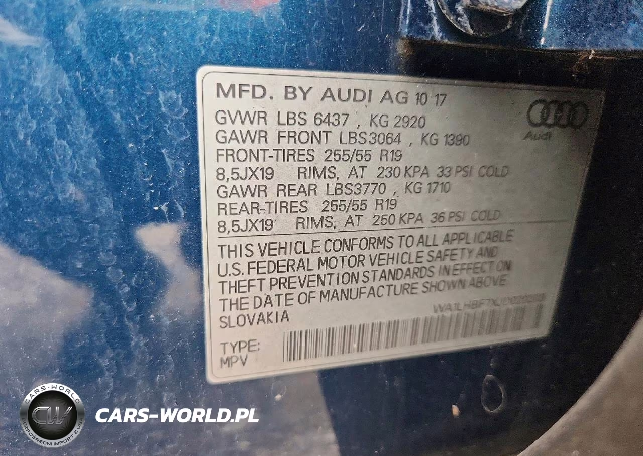 2018 Audi Q7 Premium Plus VIN:WA1LHBF7XJD020203 - 15