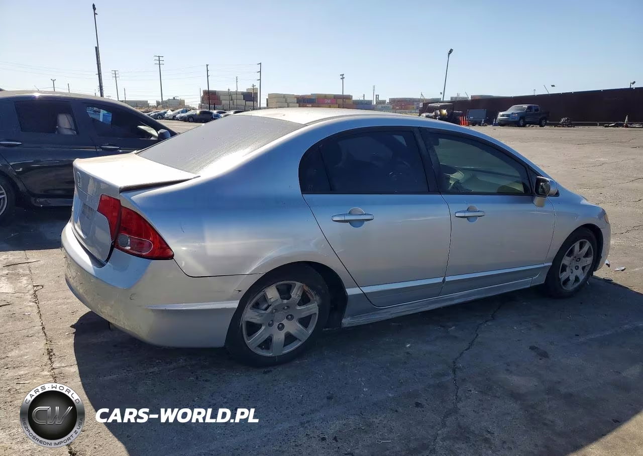 2008 Honda Civic Lx VIN:2HGFA16598H350879 - 3