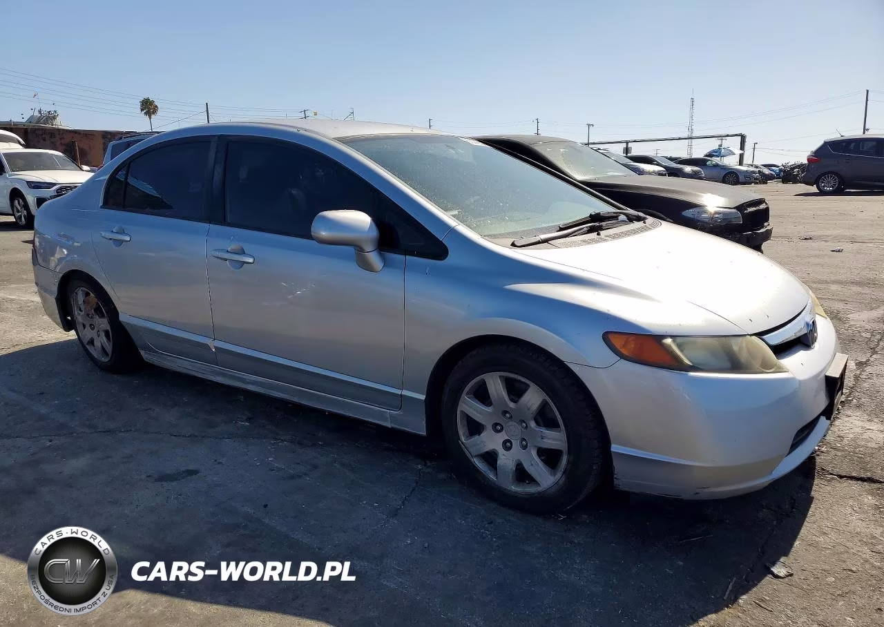 2008 Honda Civic Lx VIN:2HGFA16598H350879 - 4