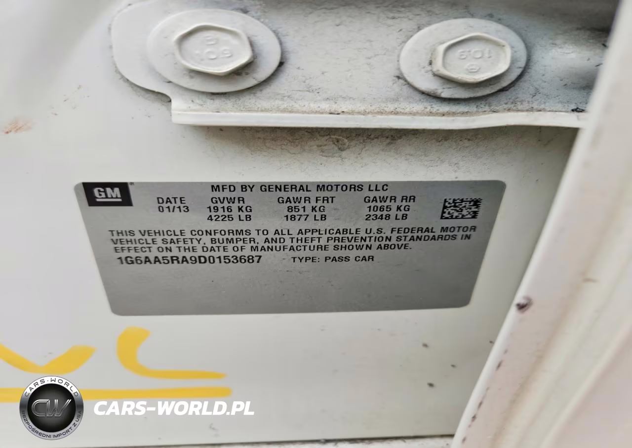 2013 Cadillac Ats VIN:1G6AA5RA9D0153687 - 13
