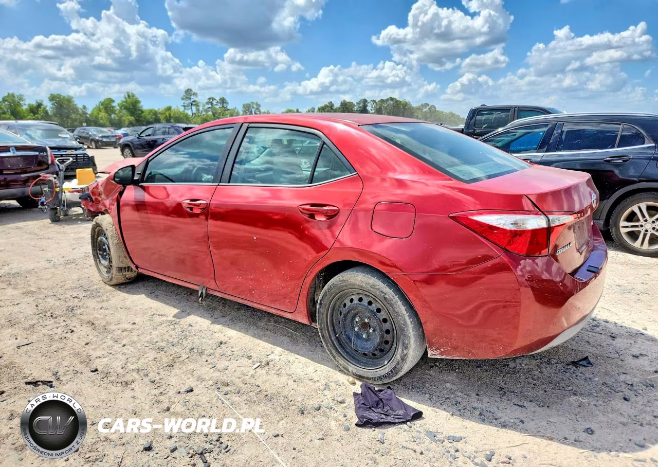 2014 Toyota Corolla Le VIN:5YFBURHE7EP112843 - 2